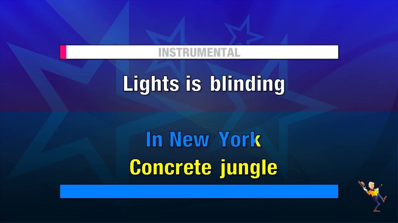 Empire State Of Mind - Jay-Z (KARAOKE)