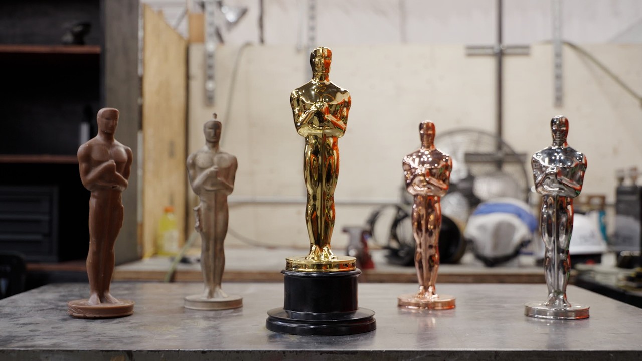 How an Oscars trophy is made: See the Academy Award statuettes get made with bronze and (some) gold