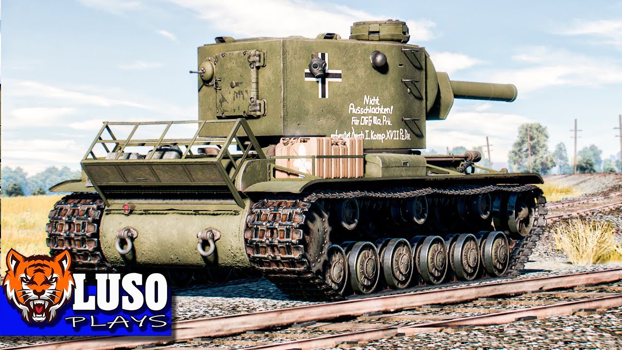 KV II 754 (r) , El KV-2 Capturado Alem&aacute;n , War Thunder