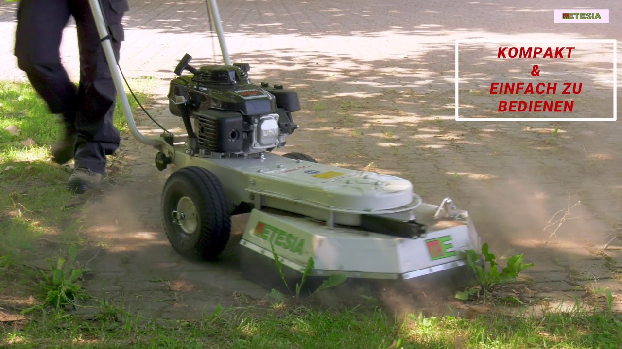 ETESIA neue Wildkrautbürste MBR50