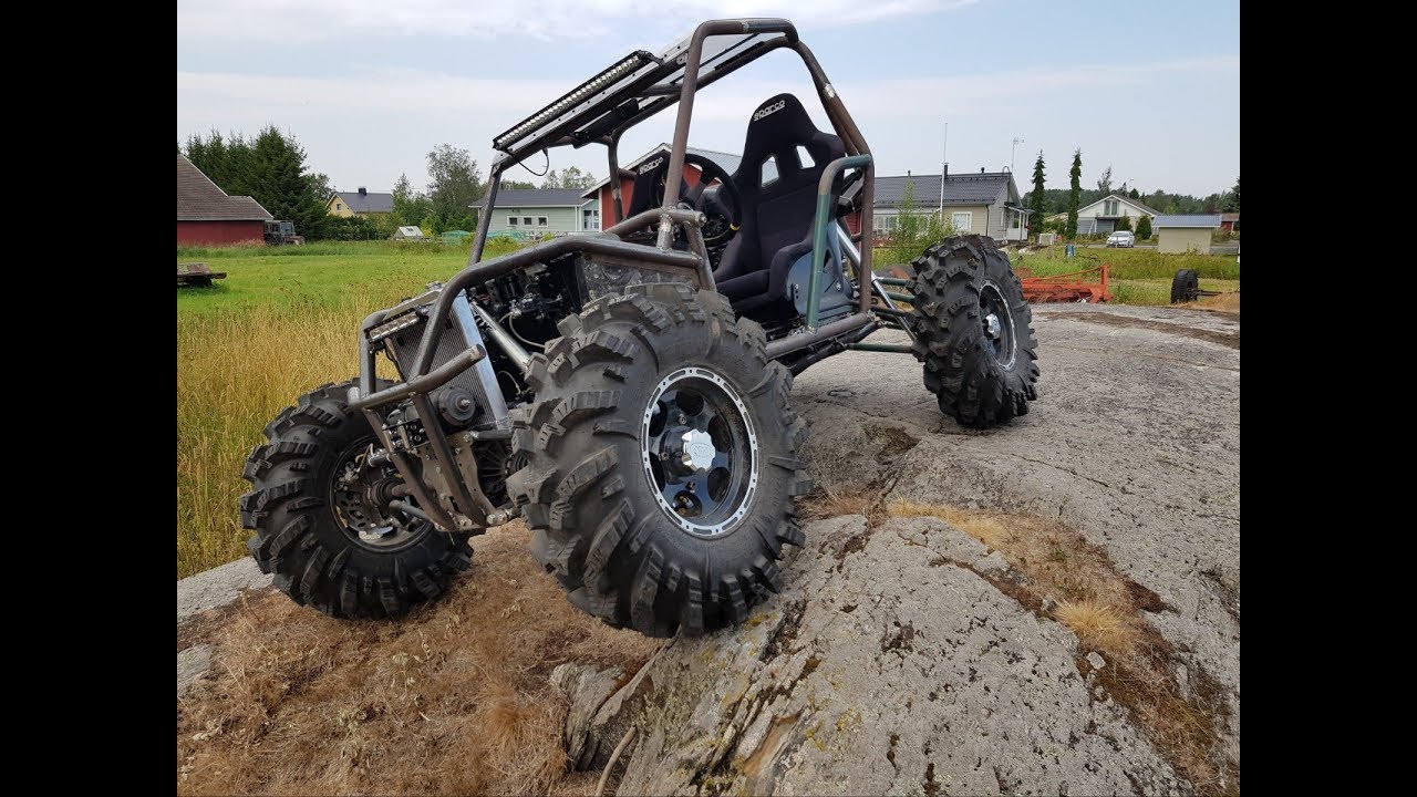 4x4 offroad buggy, 1000cc gsxr motor. Testday from summer
