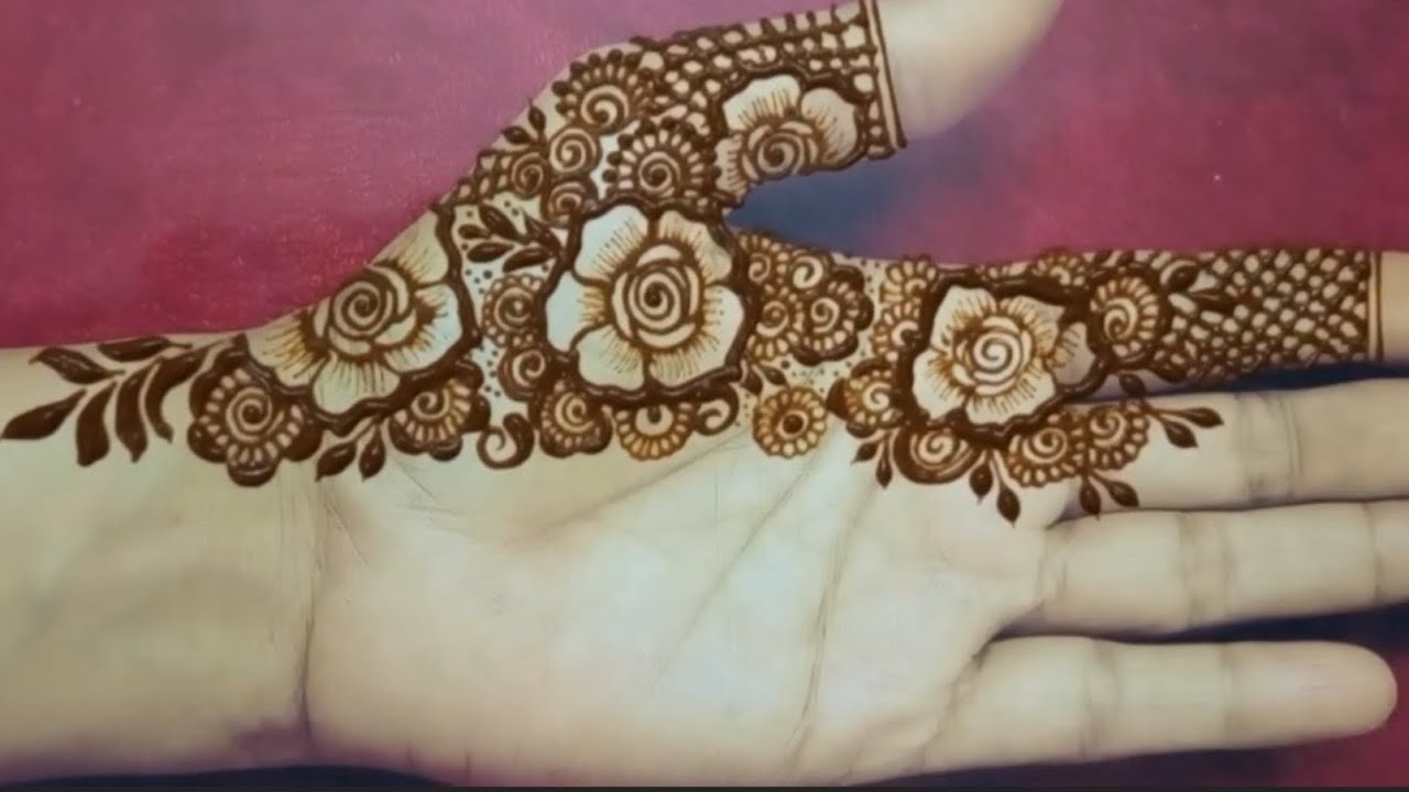 |Easy Mehndi Design For Front Hand|simple mehandi designs|mehendi ke designs|arabic mehndi designs|