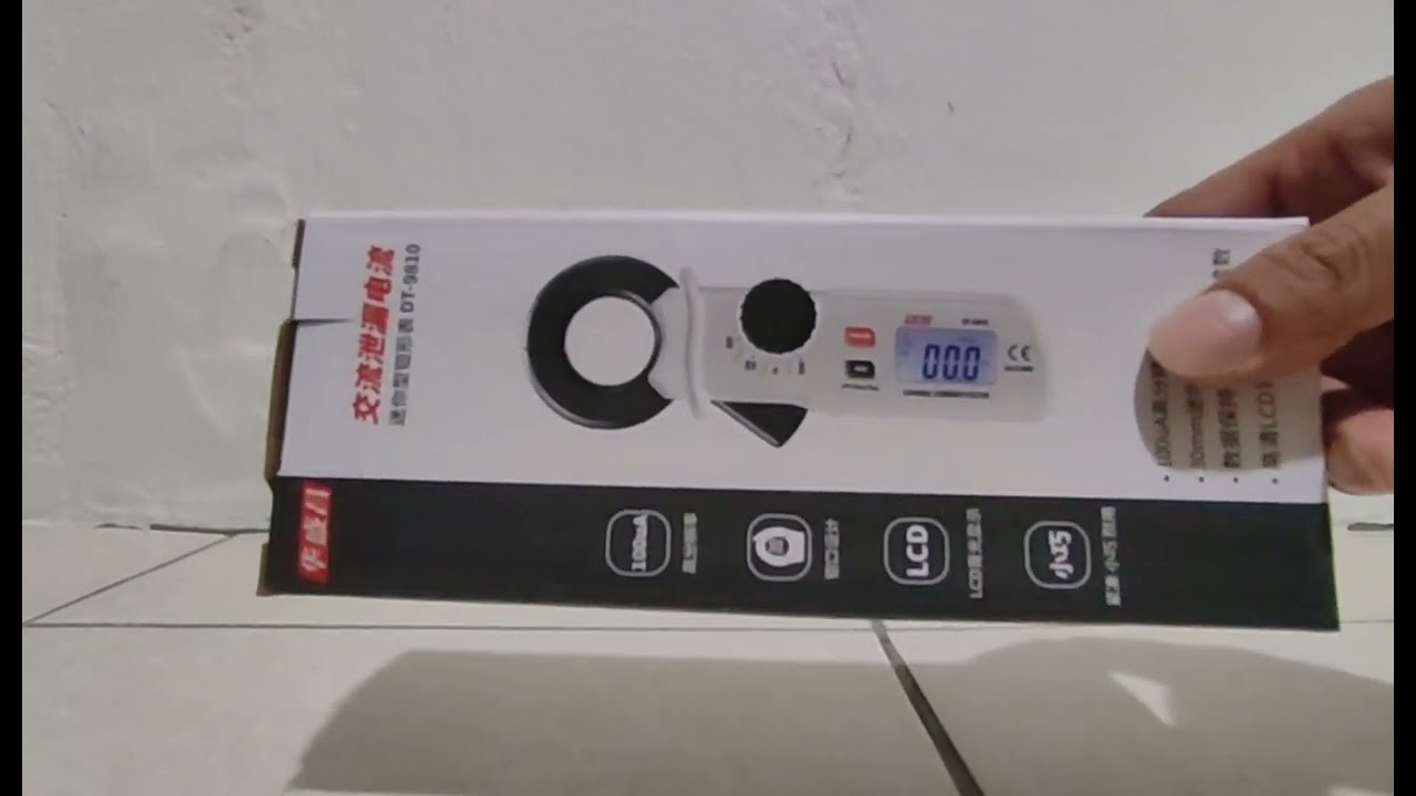 Unboxing the AC Leakage Current Tester by brand CEM
