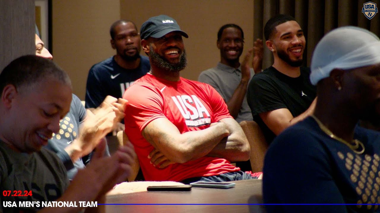LeBron James Named as Flag Bearer