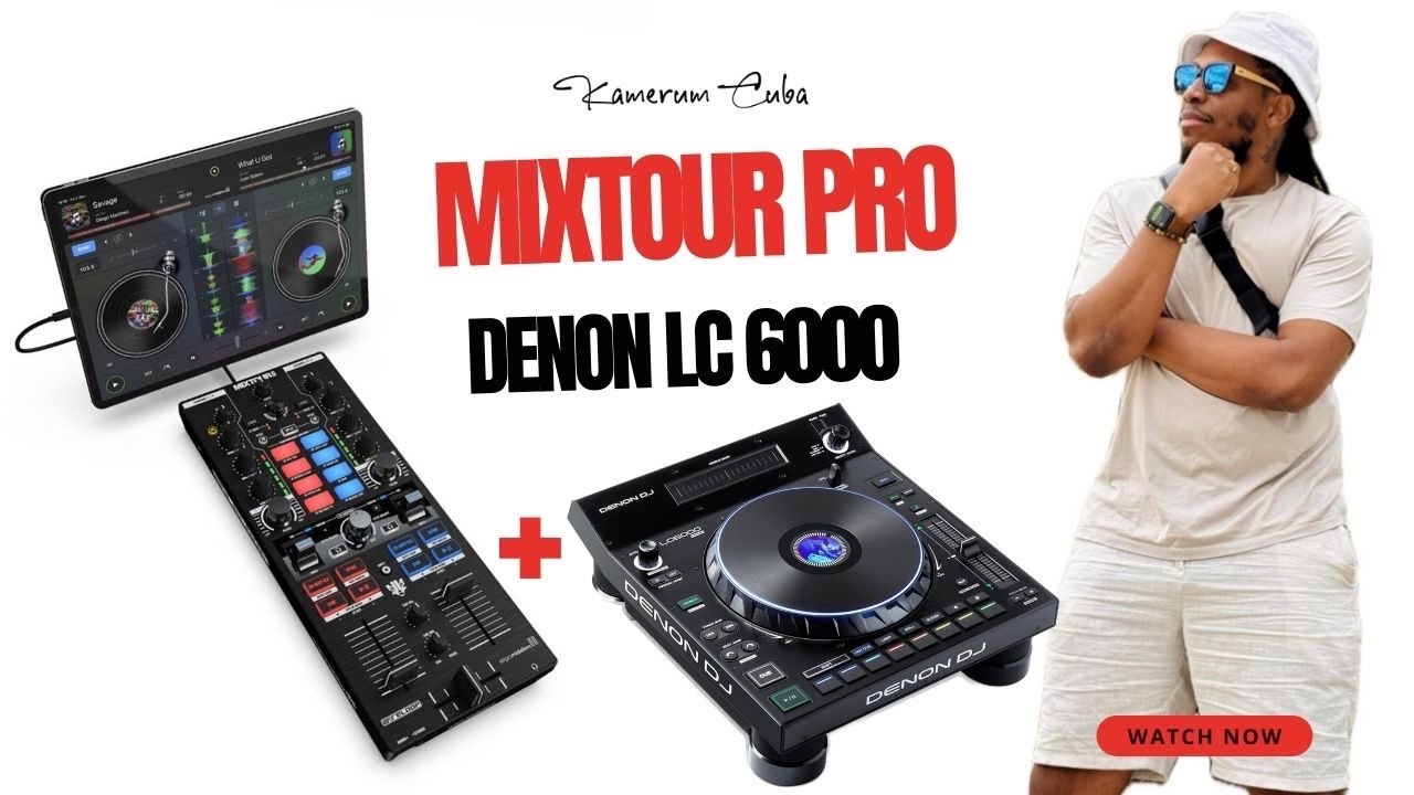 Reloop Mixtour Pro & Denon LC6000 Prime