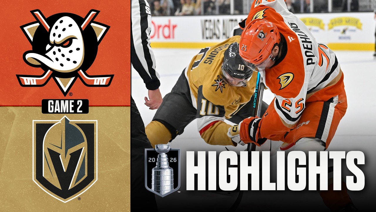 Ducks vs. Golden Knights | NHL Playoff Highlights | Game 2 | May 6, 2026