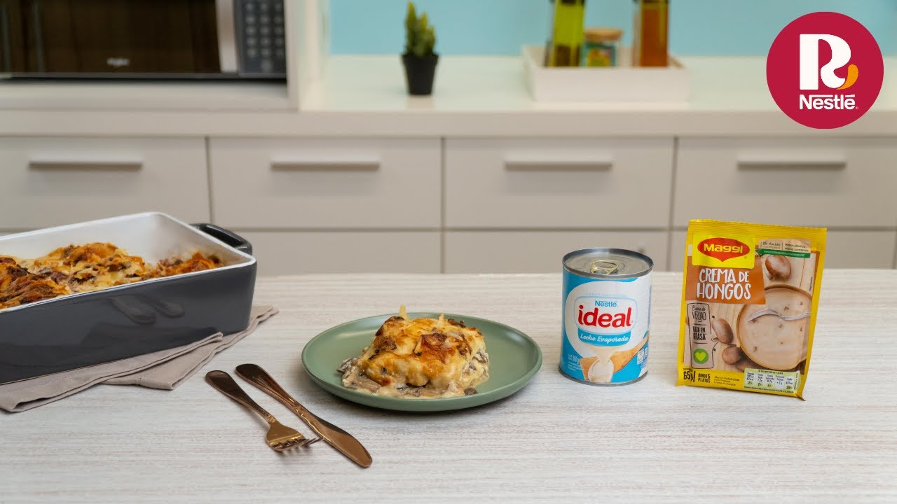 LASAÑA DE HONGOS | RECETAS NESTLÉ® CAM