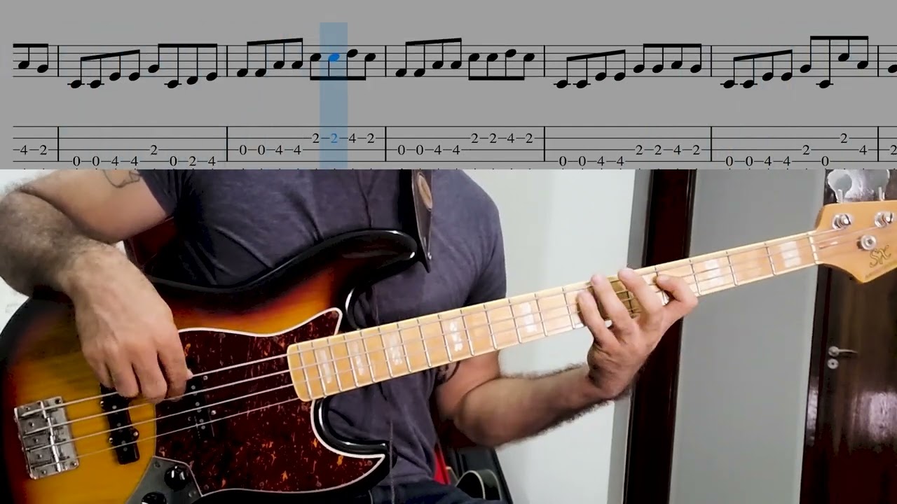 Elvis Presley - Little Sister (Bass Cover w/tabs)
