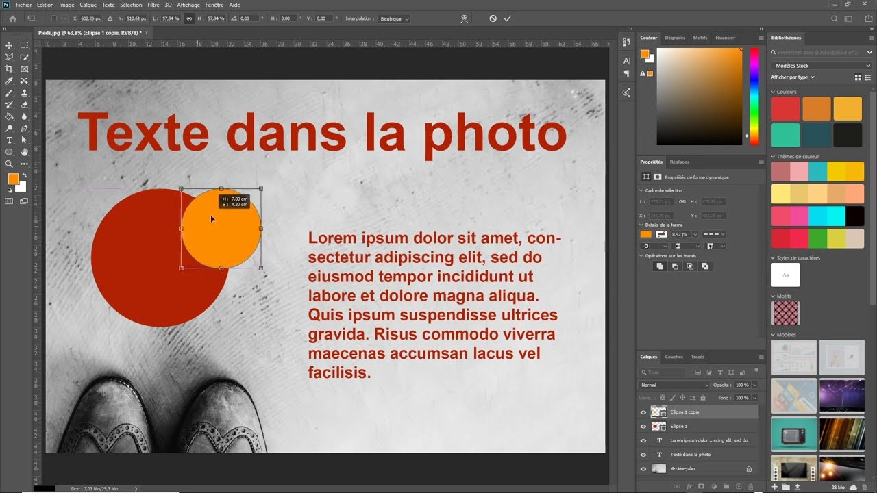 Photoshop (66) - Les formes vectorielles de base