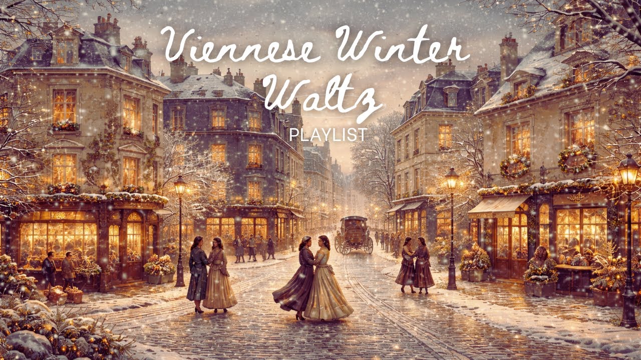 Princess Playlist 🎶 A Viennese Winter Dream in Soft Lantern Light | Princess Waltz 👑