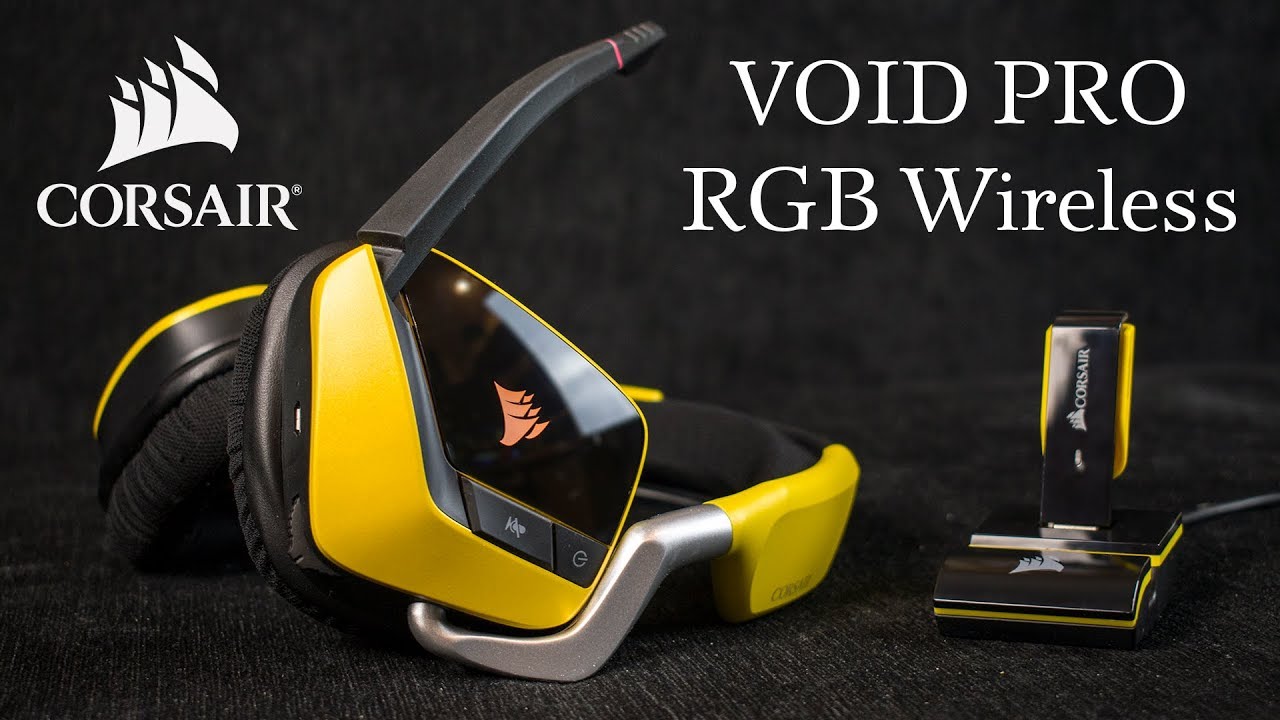 [Обзор железа] Игровая гарнитура Corsair VOID PRO RGB Wireless