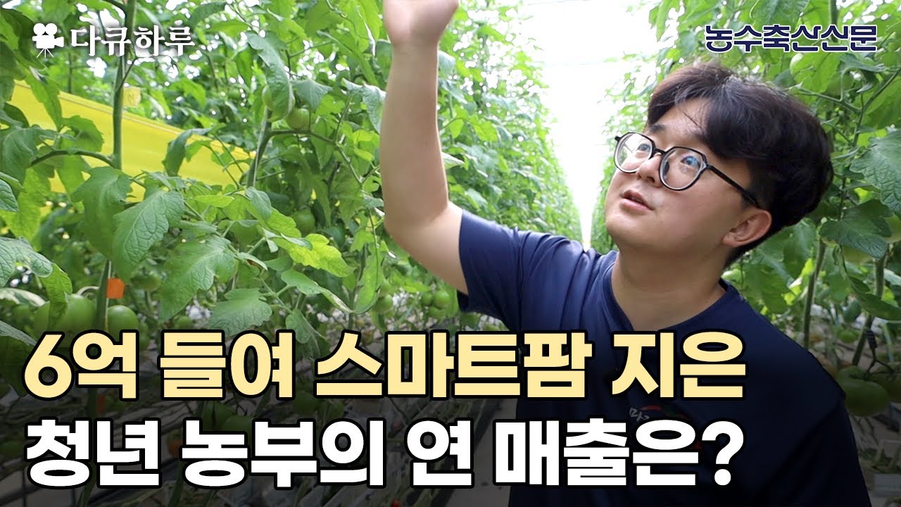 6억 들여 스마트팜 지은 청년 농부의 연 매출은? | 다큐하루 EP.4