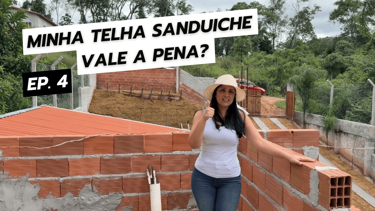 TELHA SANDUÍCHE NA CHÁCARA: Quanto custou? Valeu a pena o investimento? 💸🏠