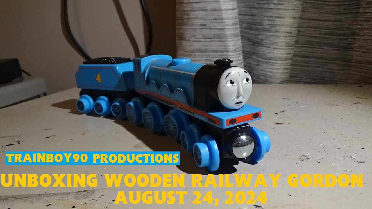 Trainboy90 Unboxings: 2022 Wooden Railway Gordon the Big Engine