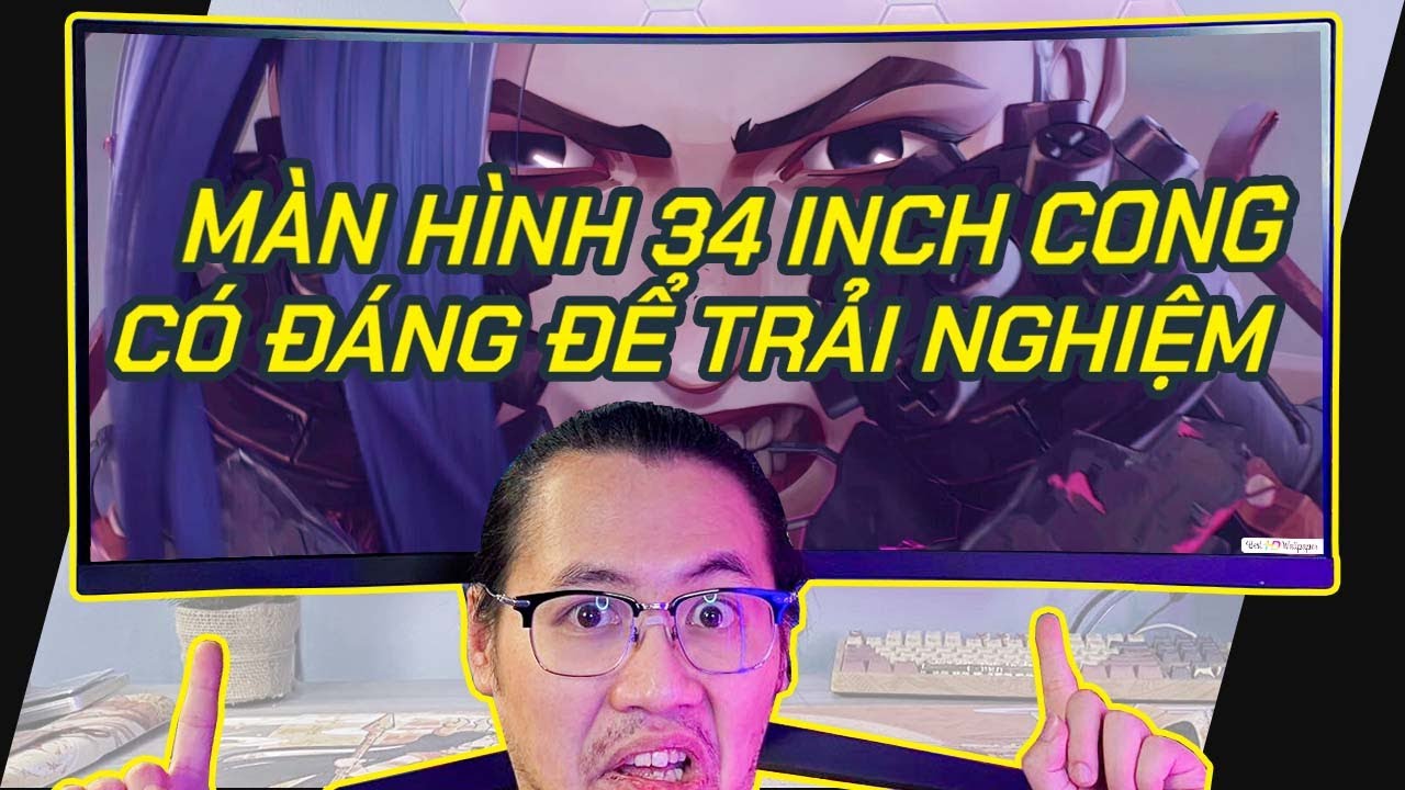 Lợi Thế Khi Sở Hữu Màn Hình 34 Inch Cong 21:9 - Đánh Giá CỰC SÂU Màn Hình Asus TUF Gaming VG34VQL1B