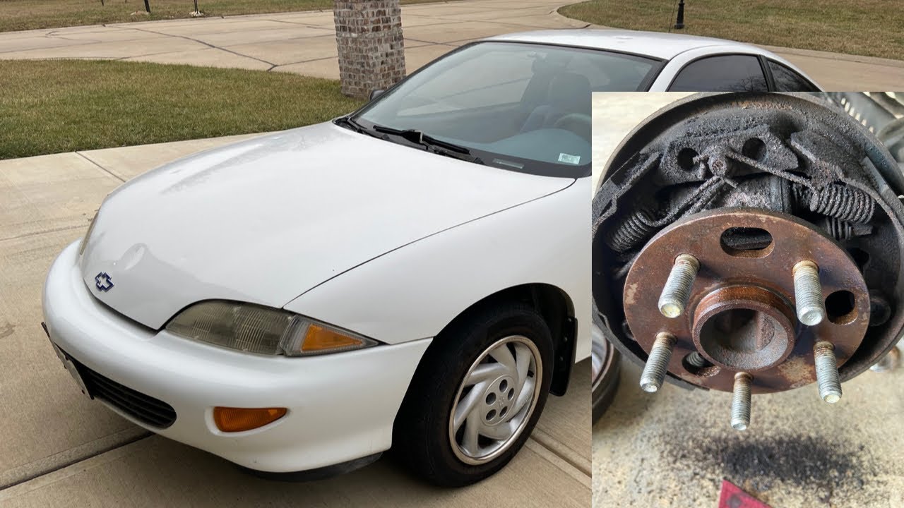 How to change the rear drum brakes on a  1996 Chevy Cavalier