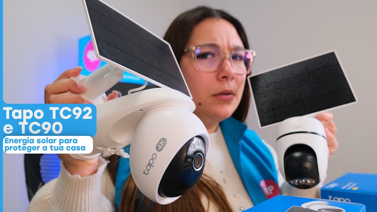 ALERTA GIVEAWAY! A TAPO C92 Kit deixa a tua casa segura em 4K e sem carregamento!