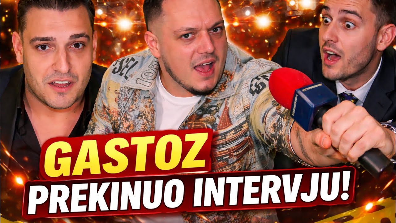 GASTOZ PREKINUO INTERVJU DARKA LAZIĆA: KAMERA UHVATILA SVE!