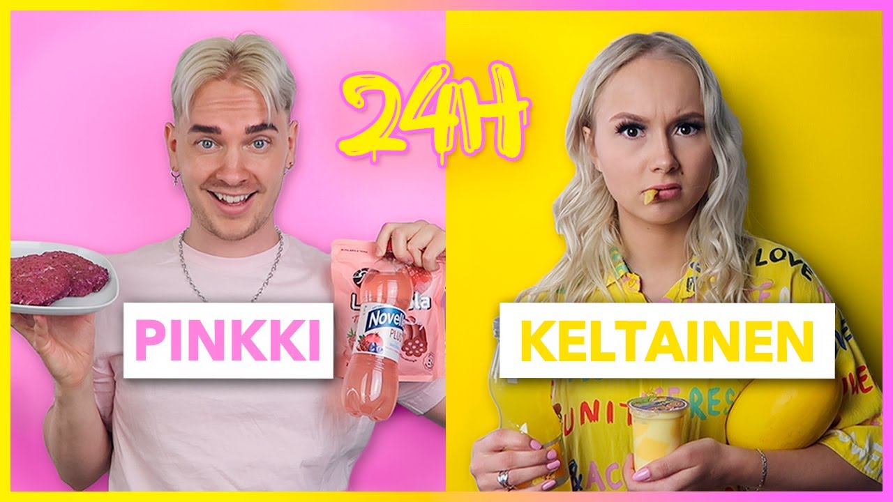 SYÖDÄÄN 24H AJAN VALITUN VÄRIN MUKAAN!
