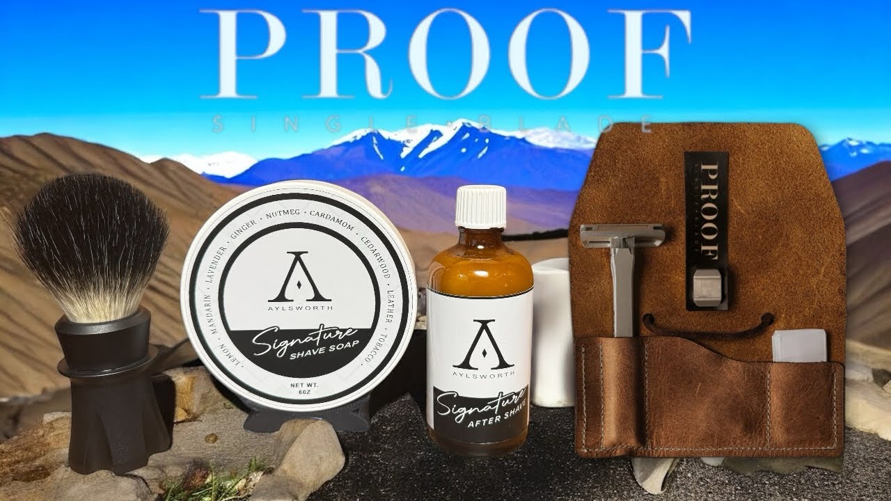 Proof Select Razor Shave & Review ~ Perfect for New & Experienced WetShavers My 1st Shave
