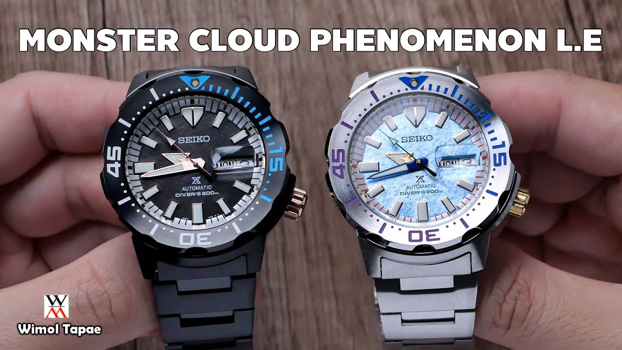 น่าเก็บไหม? Seiko Monster Cloud Phenomenon Thailand Limited Edition - Wimol Tapae