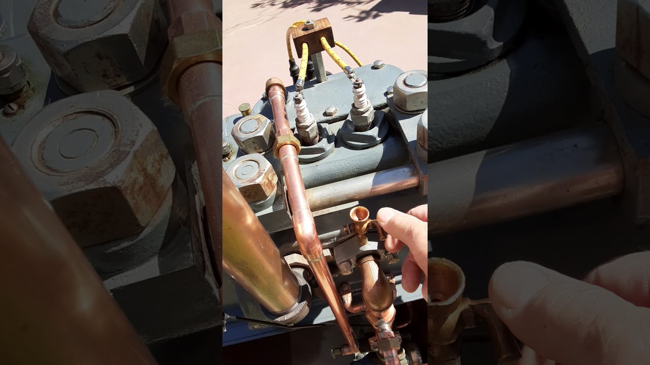 1911 Kermath 2cy. Marine Motor
