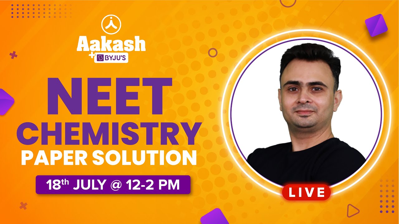 NEET 2022 Chemistry Question Paper with Solution | NEET Chemistry Paper Analysis