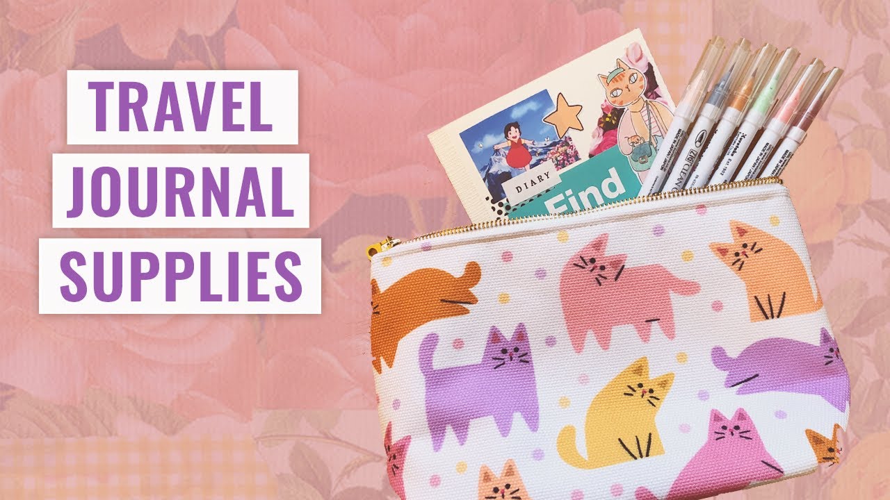 My Travel Journal Supplies | Travel Journal Kit