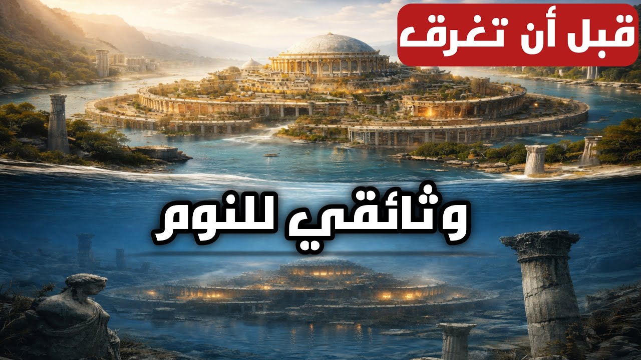 مدينة أطلانتس المفقودة: الحقيقة التي لم يخبرك بها أحد | وثائقي و تاريخ للنوم