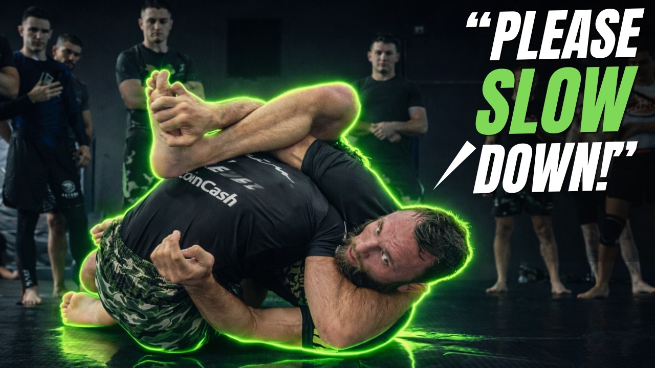 Craig Jones vs World's SPAZZIEST Black Belt
