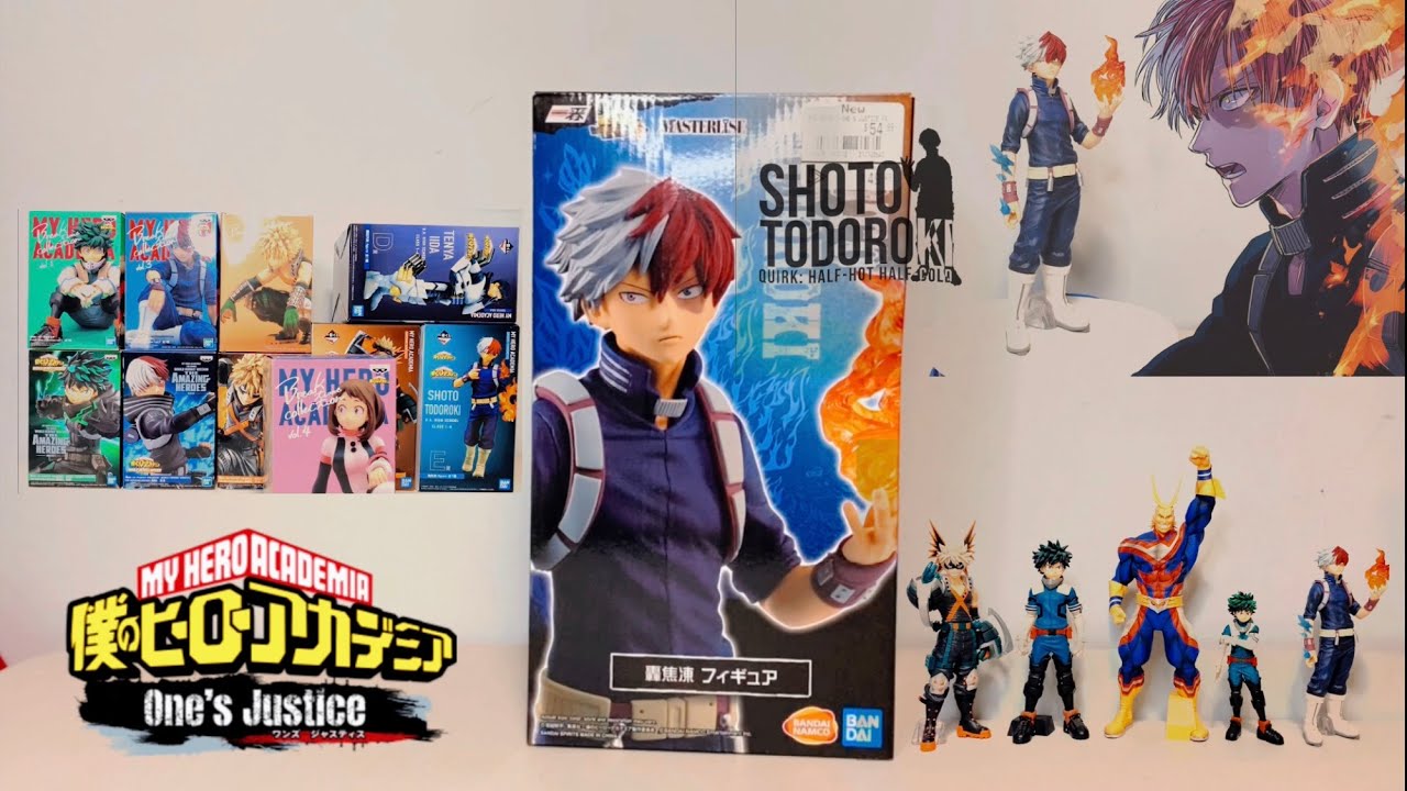 Unboxing - Masterlise One’s Justice SHOTO TODOROKI figure/statue
