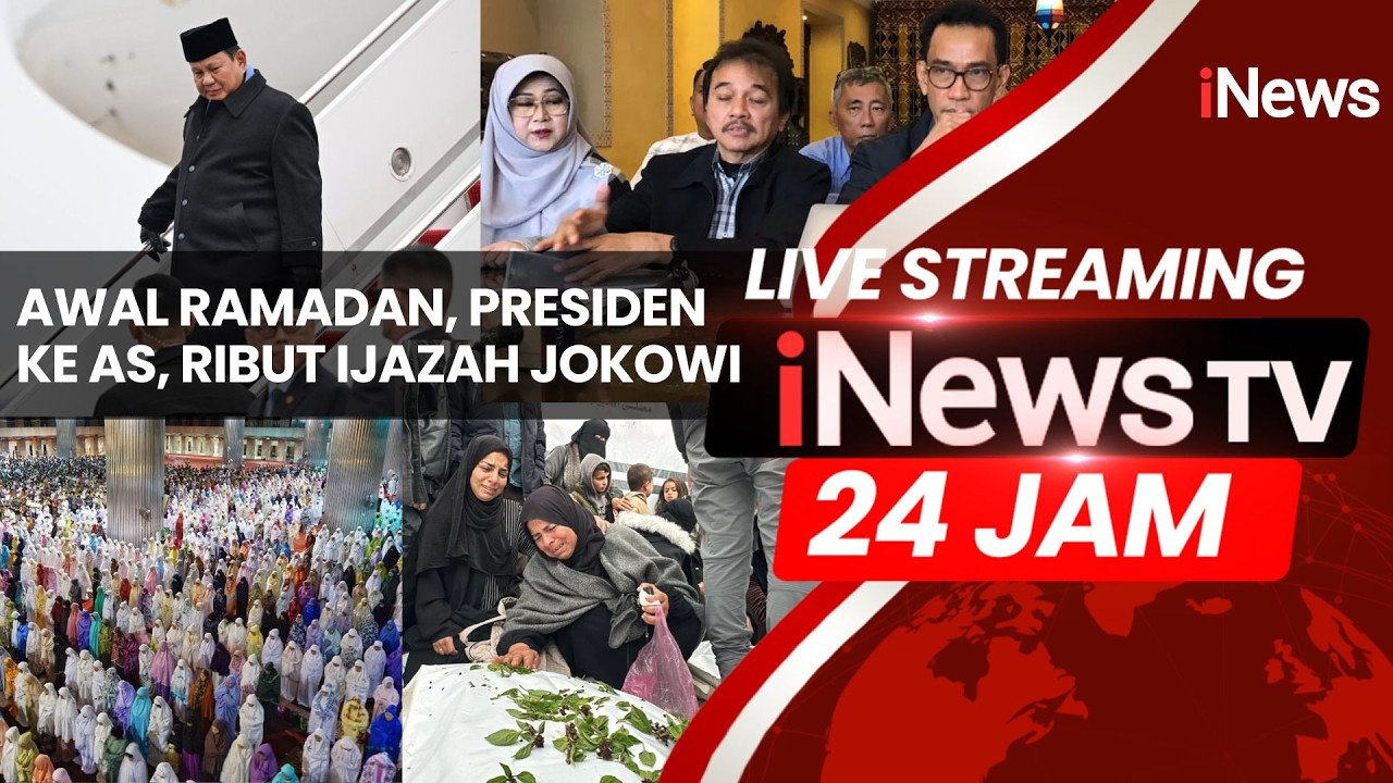 🔴LIVE STREAMING INEWS TV 24 JAM