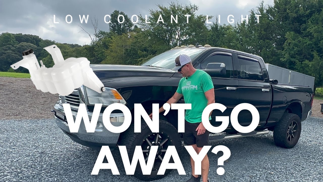 RAM 2500/3500 Coolant Reservoir Replacement | Fixing the Stubborn Low Coolant Light