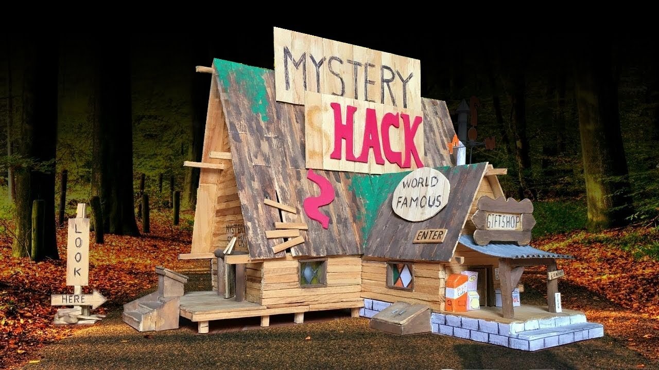 Mystery Shack popcicle sticks - DIY - Quedate en casa