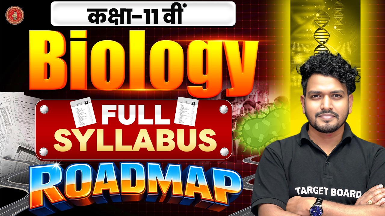 Biology Class 11th Syllabus Bihar Board | Class 11th Biology Exam Pattern 2027 | Biology Roadmap