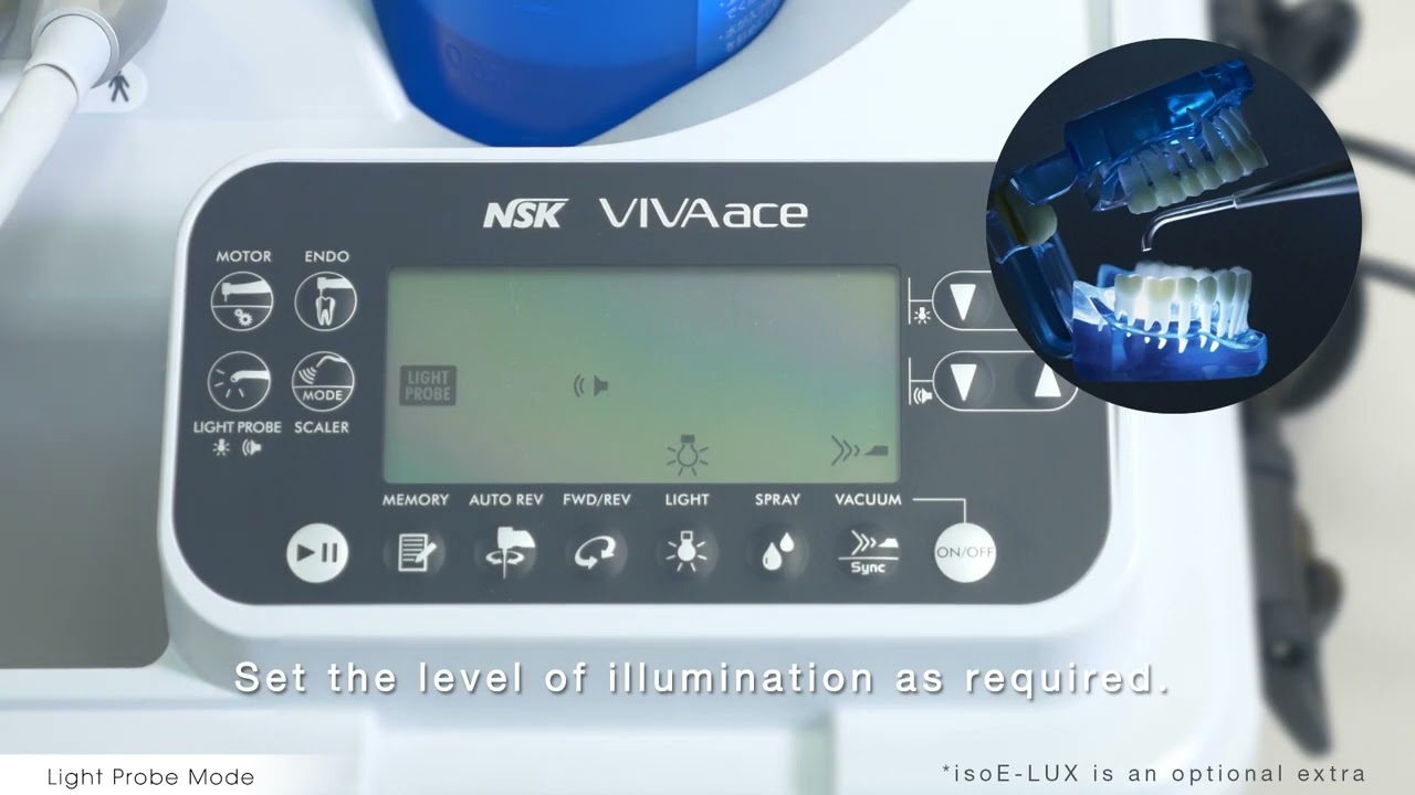 NSK VIVA ace Mobile Dentistry Tutorial Movie : A high functionality system