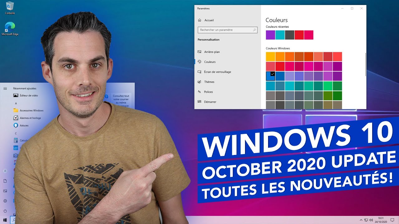Windows 10 October 2020 Update (20H2) : Toutes les nouveaut&eacute;s !