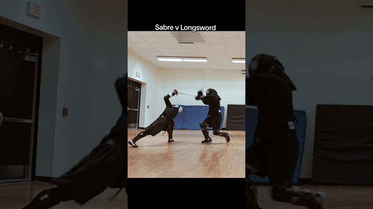 Sabre vs Longsword #HEMA