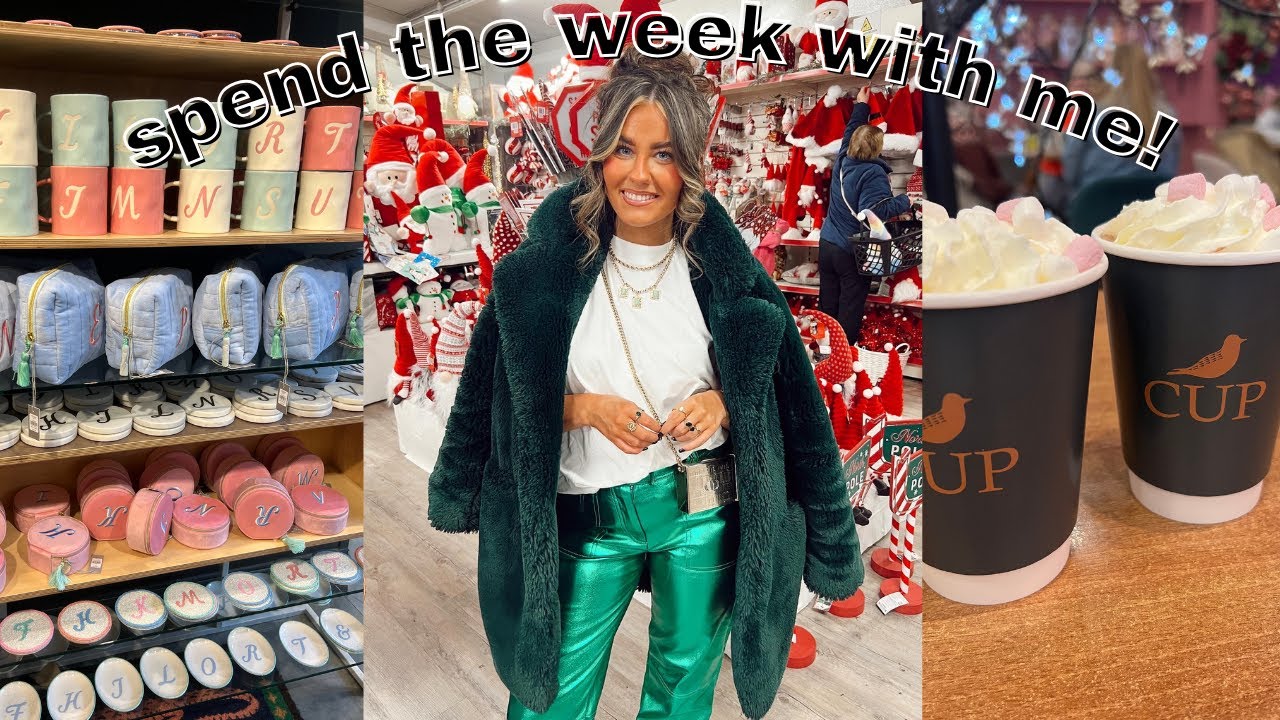 SPEND THE WEEK WITH ME! 🛍🎅🏽 | cineworld secret screening | xmas garden centres | new hair & more! NC