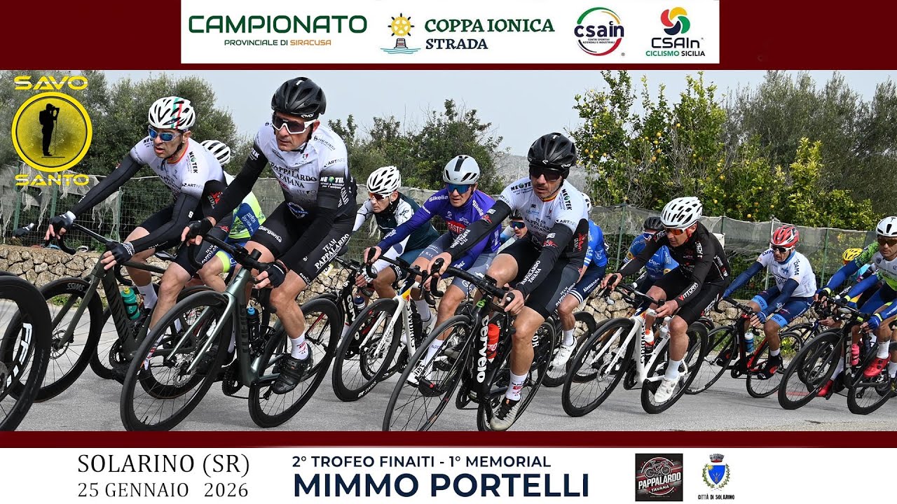 COPPA IONICA . SOLARINO 2026 CAMP. PROV. SIRACUSA.2° TROFEO FINAITI - 1° MEMORIAL MIMMO PORTELLI