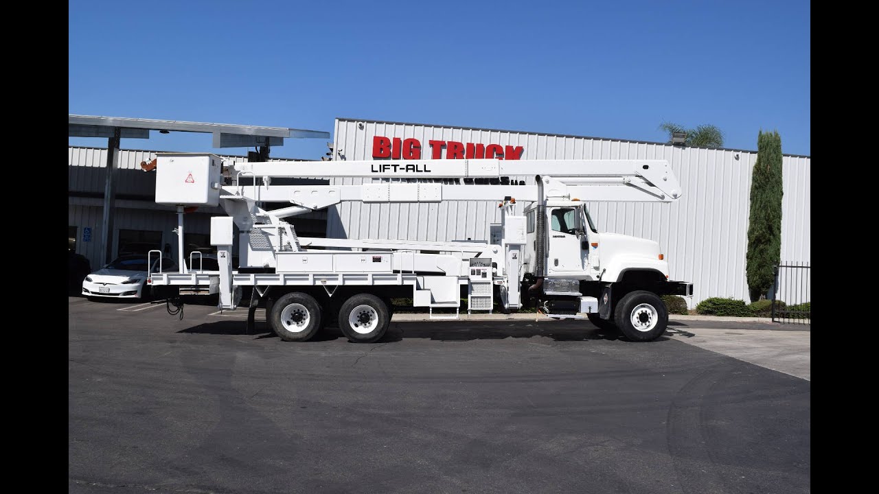 2009 International Paystar 6x6 Lift-All LM75/90 95' Bucket Truck