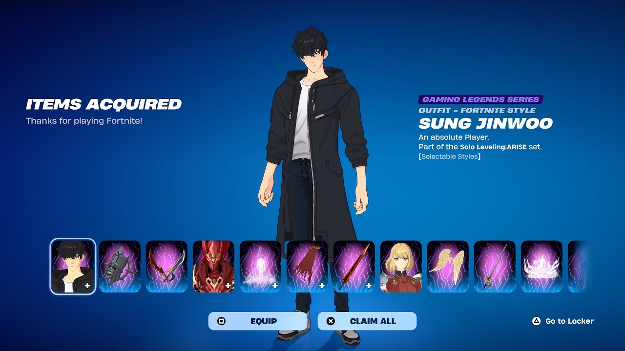 How To Get Solo Leveling Skins For FREE! (Fortnite)