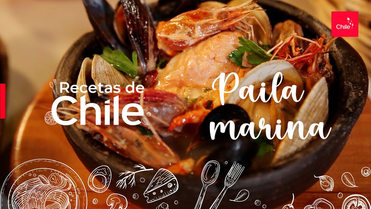 Paila Marina Chilena | Receta tradicional de mariscos 🍲🦐