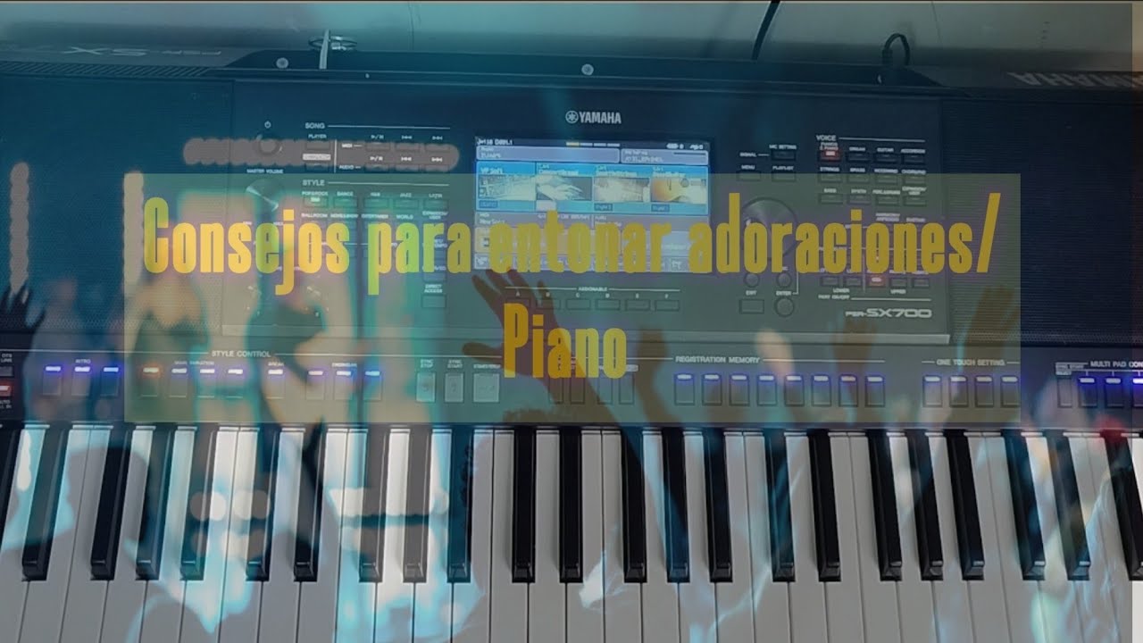 Consejos para entonar adoración en piano🎹🙏🕊️