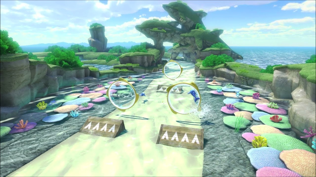 Dolphin Shoals - Mario Kart 8 Deluxe Music