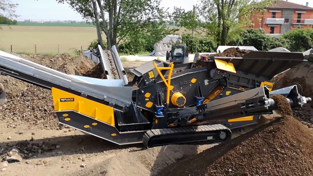 Agri World srl - Roughing Vibrating Screen - Vaglio Vibrante Sgrossatore VV-2P.1025-SGC