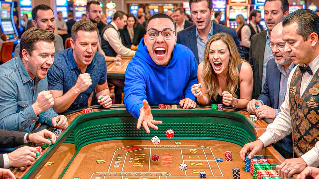 I Bet Against EVERYONE at the Craps Table and Made Over $10,000