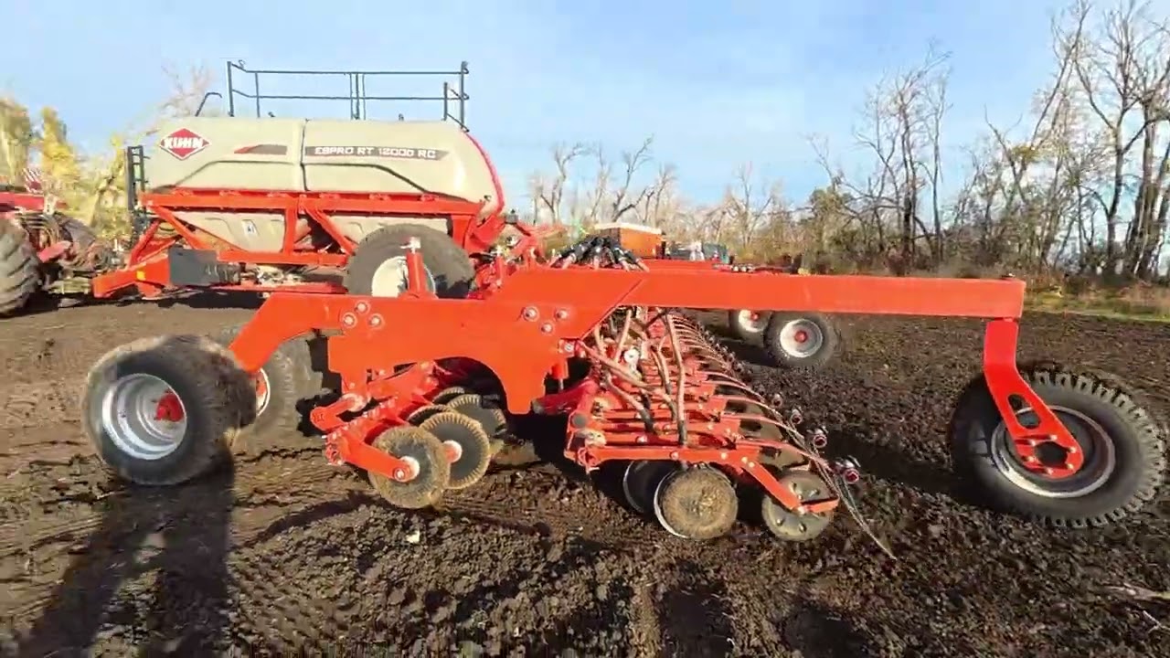 Посевной комплекс KUHN ESPRO 12000 RC / Сев озимой пшеницы 2025.
