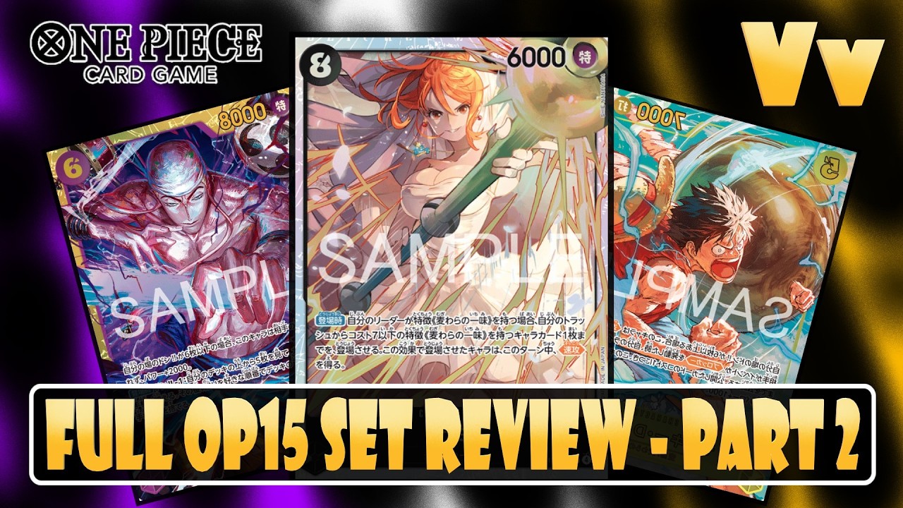One Piece TCG: Full OP15 Set Review, 