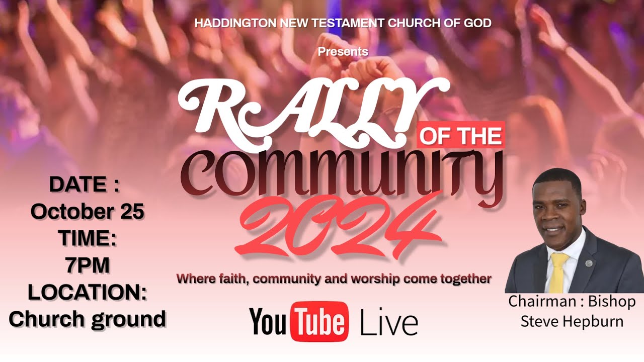 Rally 2024 || W/ Bishop Steve Hepburn | Rally of the Community